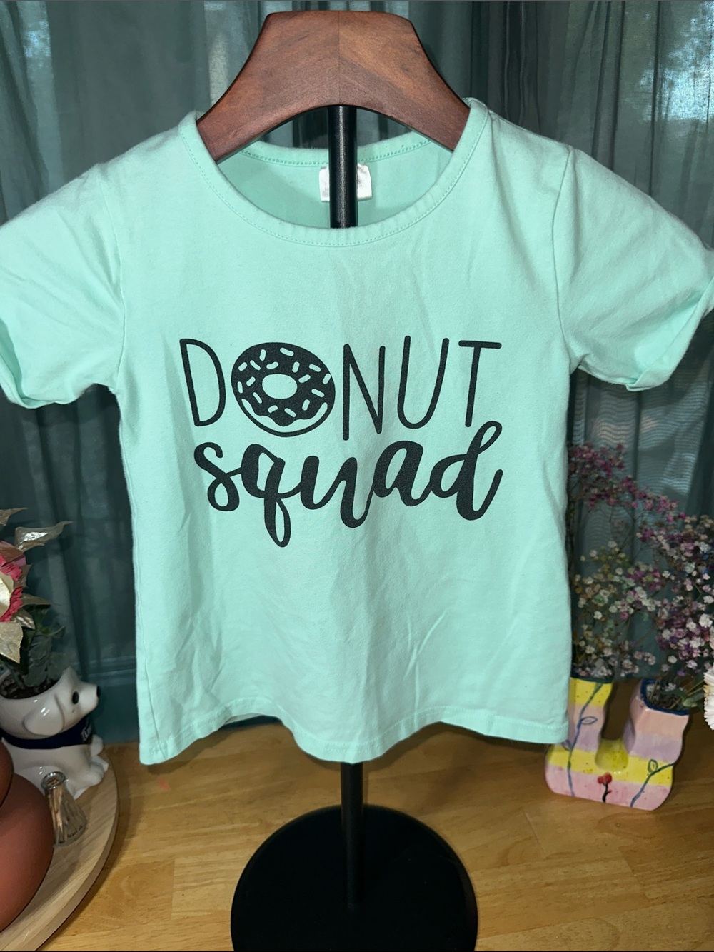 Kids 'Donut Squad' Short-Sleeve Tee - Mint